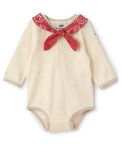 petit main / プティマイン ロンパース | 【Lee】バンダナ付きロンパース