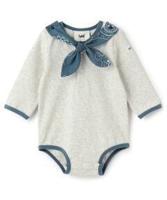 petit main / プティマイン ロンパース | 【Lee】バンダナ付きロンパース