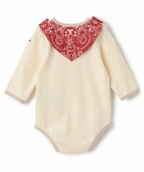 petit main / プティマイン ロンパース | 【Lee】バンダナ付きロンパース | 詳細1