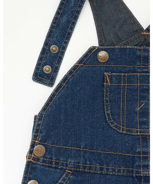 petit main / プティマイン ベビー・キッズウエア | 【Lee】デニムオーバーオール | 詳細6