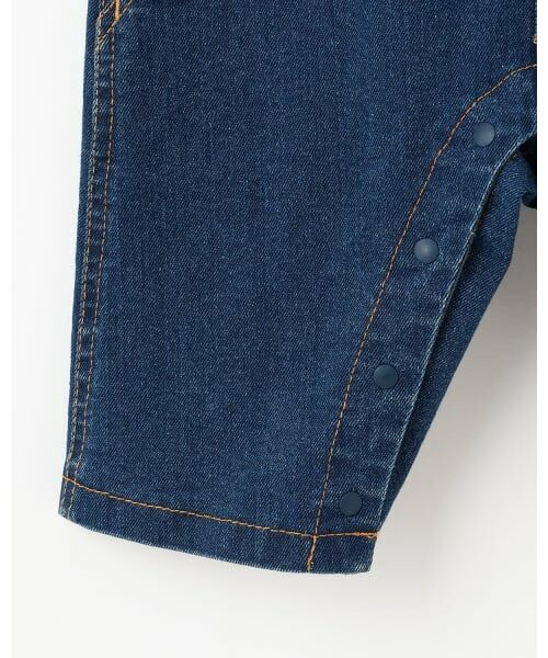 petit main / プティマイン ベビー・キッズウエア | 【Lee】デニムオーバーオール | 詳細8