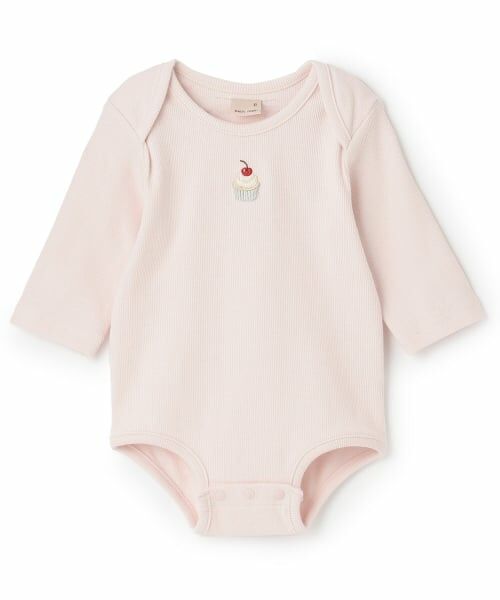 petit main / プティマイン ロンパース | 【GOODPRICE】長袖ロンパース（ピンク）