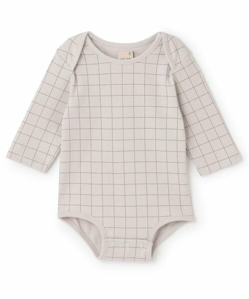 petit main / プティマイン ロンパース | 【GOODPRICE】長袖ロンパース（薄ベージュ）