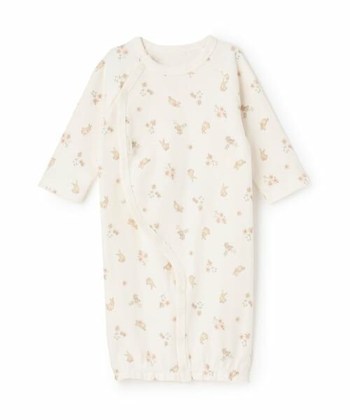 petit main / プティマイン ロンパース | 【GOODPRICE】長袖2WAYオール（オフ ホワイト）