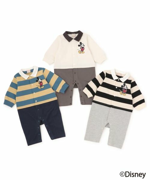 petit main / プティマイン ロンパース | 【Disney】【リンク】ラガーカバーオール | 詳細8