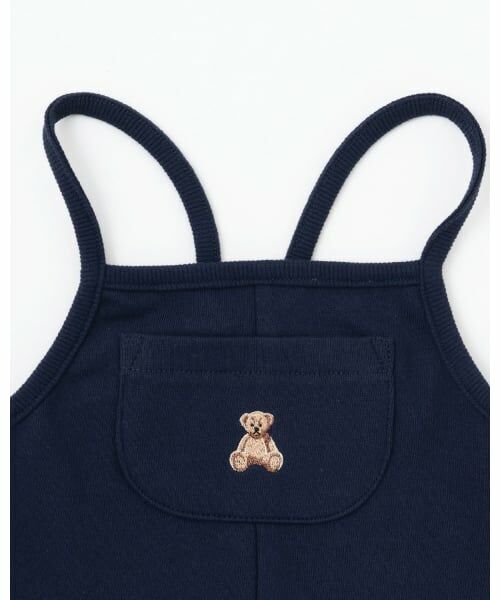 petit main / プティマイン ベビー・キッズウエア | 【POLO BCS】モチーフ長袖サロペット | 詳細10