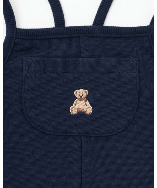 petit main / プティマイン ベビー・キッズウエア | 【POLO BCS】モチーフ長袖サロペット | 詳細11