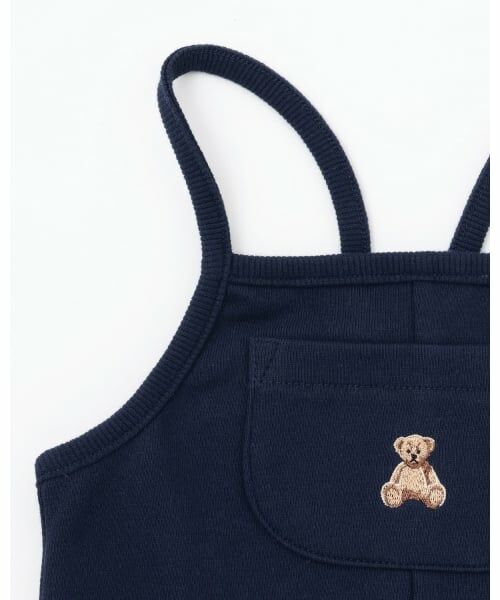 petit main / プティマイン ベビー・キッズウエア | 【POLO BCS】モチーフ長袖サロペット | 詳細12
