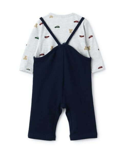 petit main / プティマイン ベビー・キッズウエア | 【POLO BCS】モチーフ長袖サロペット | 詳細8