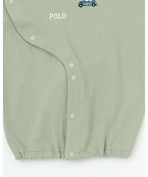 petit main / プティマイン ロンパース | 【POLO BCS】モチーフ刺繍長袖2WAYオール | 詳細10
