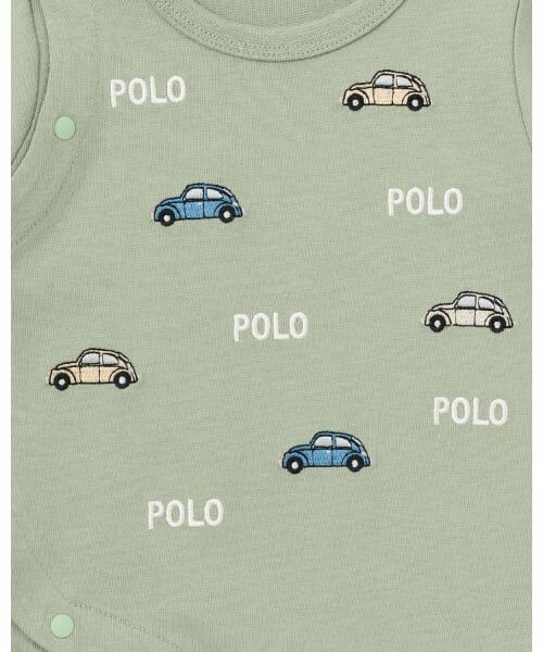 petit main / プティマイン ロンパース | 【POLO BCS】モチーフ刺繍長袖2WAYオール | 詳細6