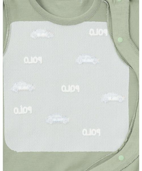 petit main / プティマイン ロンパース | 【POLO BCS】モチーフ刺繍長袖2WAYオール | 詳細7