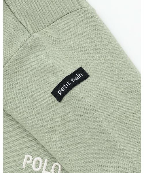 petit main / プティマイン ロンパース | 【POLO BCS】モチーフ刺繍長袖2WAYオール | 詳細9