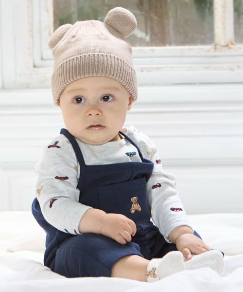 petit main / プティマイン ベビー・キッズウエア | 【POLO BCS】くま刺繍カップソックス | 詳細9