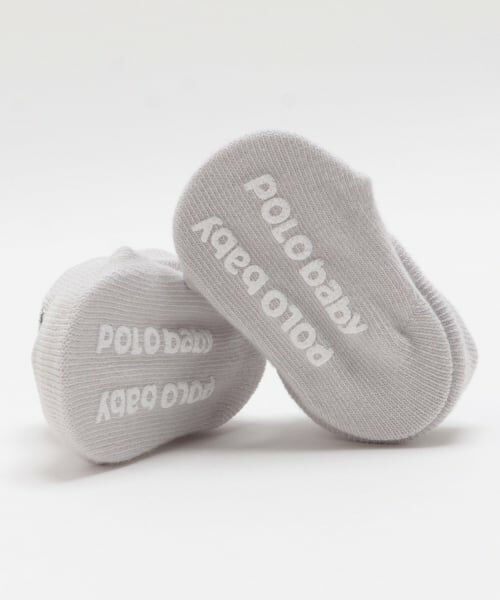petit main / プティマイン ベビー・キッズウエア | 【POLO BCS】くるま刺繍カップソックス | 詳細5