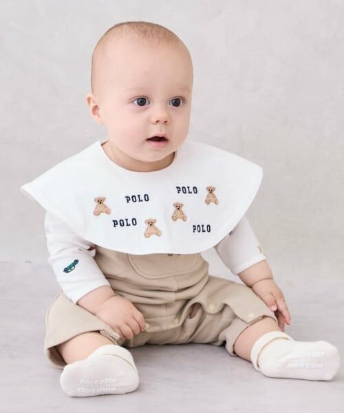 petit main / プティマイン スタイ・ビブ | 【POLO BCS】モチーフ刺繍スタイ | 詳細1