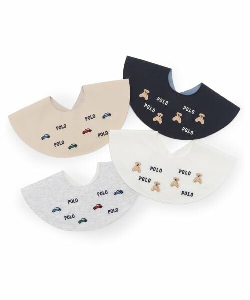 petit main / プティマイン スタイ・ビブ | 【POLO BCS】モチーフ刺繍スタイ | 詳細7