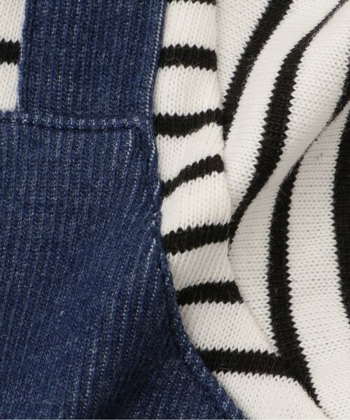 petit main / プティマイン ロンパース | クマ刺しゅうサロペ風カバーオール | 詳細7