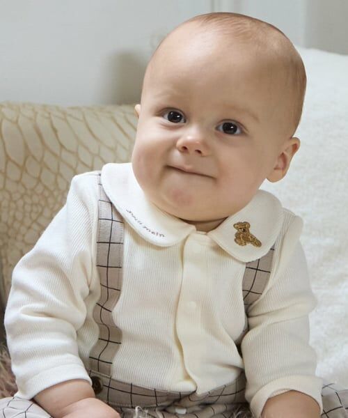 petit main / プティマイン ロンパース | サスつき2WAYオール | 詳細1