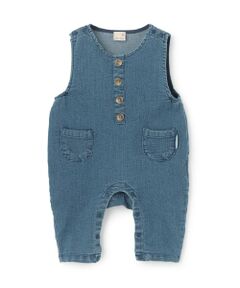 petit main / プティマイン ベビー・キッズウエア | デニムサロペット