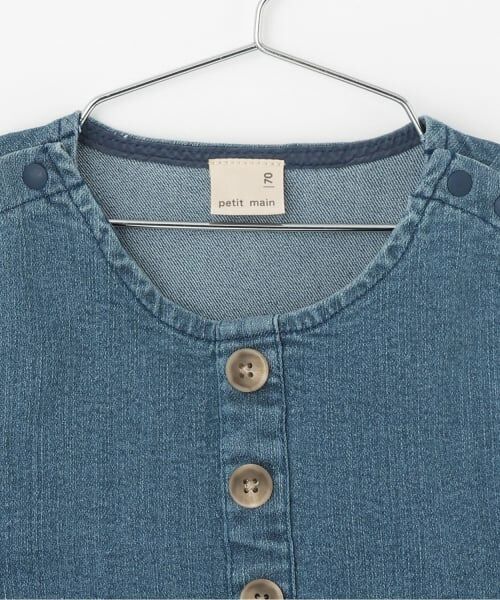 petit main / プティマイン ベビー・キッズウエア | デニムサロペット | 詳細2