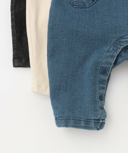 petit main / プティマイン ベビー・キッズウエア | デニムサロペット | 詳細4
