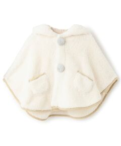 petit main / プティマイン ベビー・キッズウエア | 【抗菌防臭】2WAYアニマルボアケープ