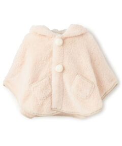 petit main / プティマイン ベビー・キッズウエア | 【抗菌防臭】2WAYアニマルボアケープ