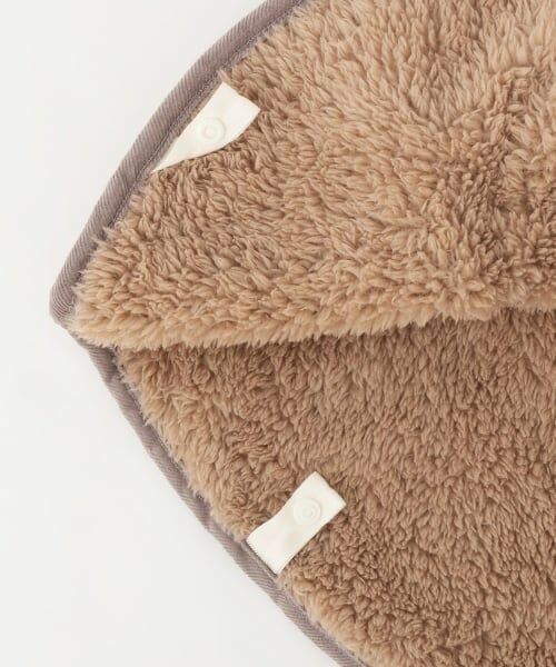 petit main / プティマイン ベビー・キッズウエア | 【抗菌防臭】2WAYアニマルボアケープ | 詳細8