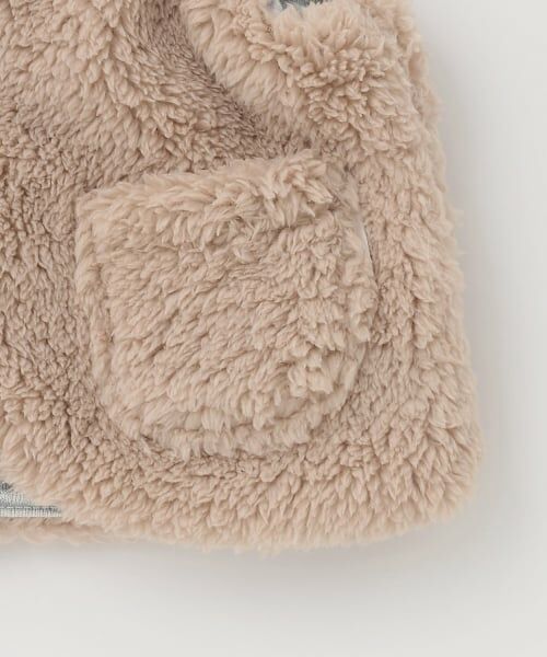 petit main / プティマイン ベビー・キッズウエア | 【抗菌防臭】ボアベスト | 詳細6