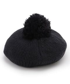 petit main / プティマイン ベビー・キッズグッズ | ポンポンつきベレー帽