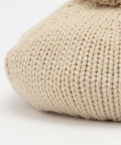 petit main / プティマイン ベビー・キッズグッズ | ポンポンつきベレー帽 | 詳細11