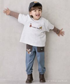 petit main / プティマイン その他パンツ | 【おさるのジョージ】カットロングパンツ