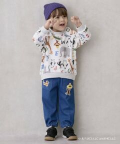 petit main / プティマイン その他パンツ | 【おさるのジョージ】カットロングパンツ