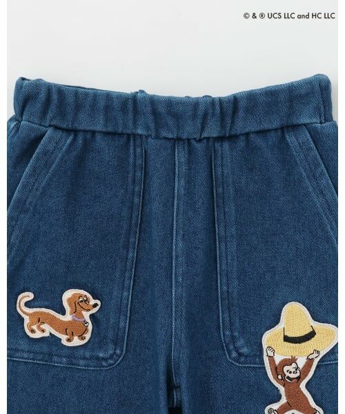 petit main / プティマイン その他パンツ | 【おさるのジョージ】カットロングパンツ | 詳細16