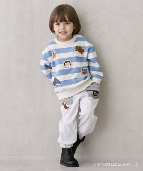 petit main / プティマイン その他パンツ | 【おさるのジョージ】カットロングパンツ | 詳細2