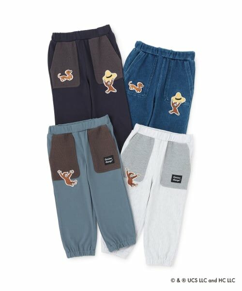 petit main / プティマイン その他パンツ | 【おさるのジョージ】カットロングパンツ | 詳細27