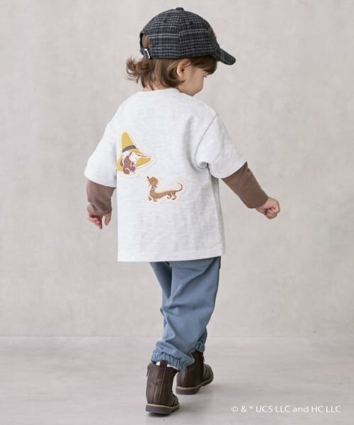 petit main / プティマイン その他パンツ | 【おさるのジョージ】カットロングパンツ | 詳細3