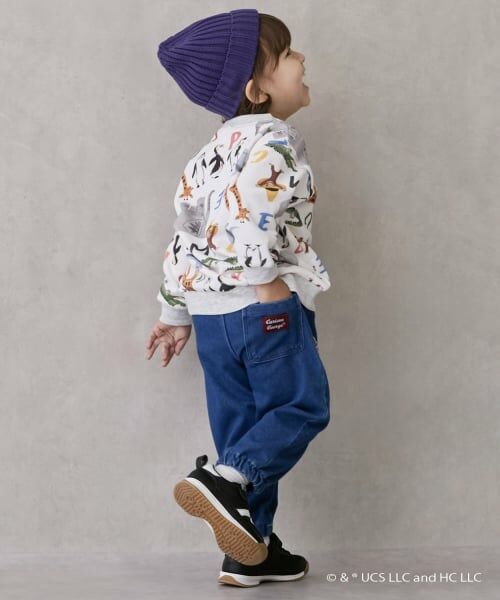 petit main / プティマイン その他パンツ | 【おさるのジョージ】カットロングパンツ | 詳細7