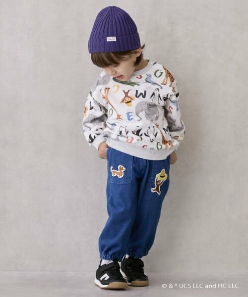 petit main / プティマイン その他パンツ | 【おさるのジョージ】カットロングパンツ | 詳細8