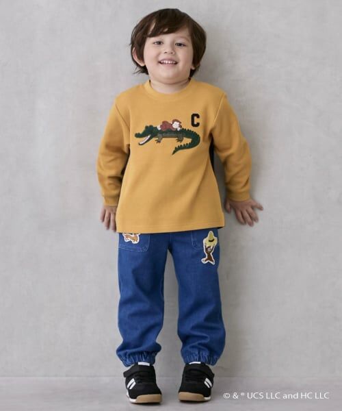 petit main / プティマイン その他パンツ | 【おさるのジョージ】カットロングパンツ | 詳細9