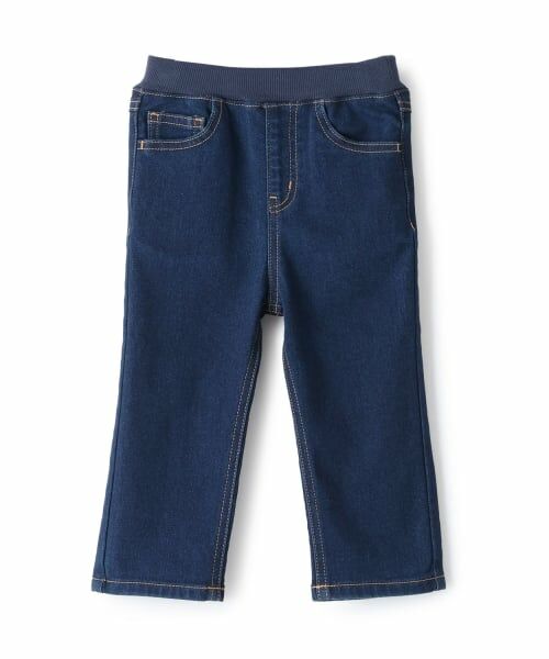 petit main / プティマイン その他パンツ | 裏起毛デニムパンツ | 詳細3