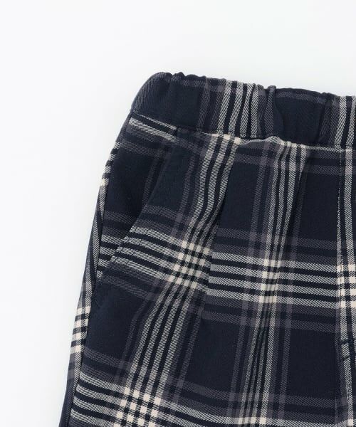 petit main / プティマイン その他パンツ | チェックのびのび起毛ストレッチパンツ | 詳細16