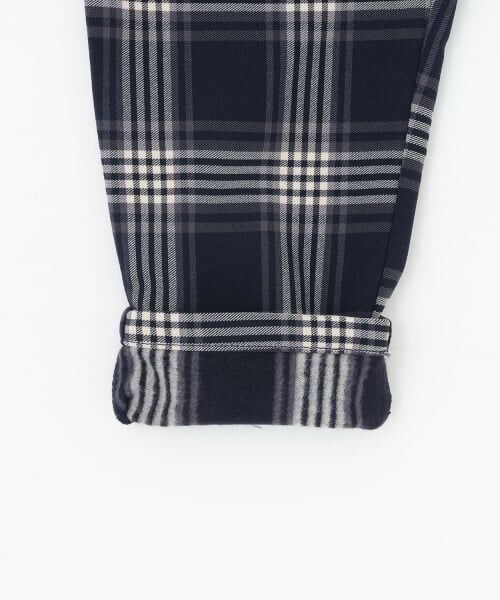 petit main / プティマイン その他パンツ | チェックのびのび起毛ストレッチパンツ | 詳細18