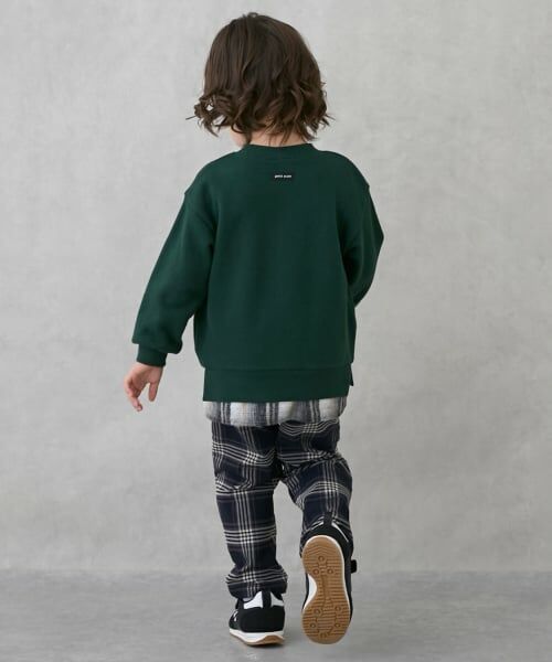 petit main / プティマイン その他パンツ | チェックのびのび起毛ストレッチパンツ | 詳細4