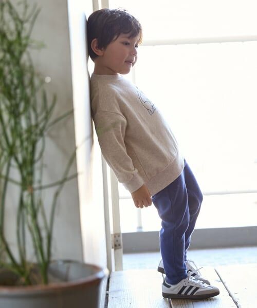 petit main / プティマイン その他パンツ | 【防汚】フワのびっとテレコレギンス | 詳細2