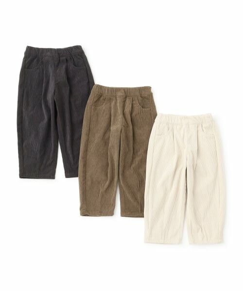 petit main / プティマイン その他パンツ | ゆるシルエットタックパンツ | 詳細19