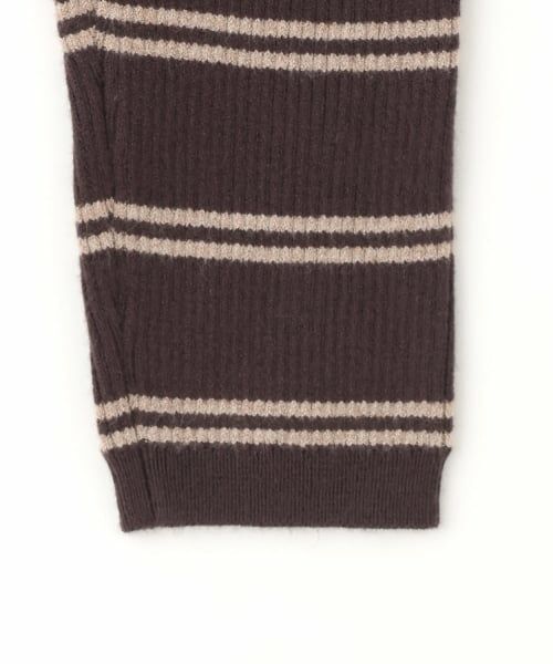 petit main / プティマイン その他パンツ | 【ウォッシャブル】マルチボーダーニットレギパン | 詳細14