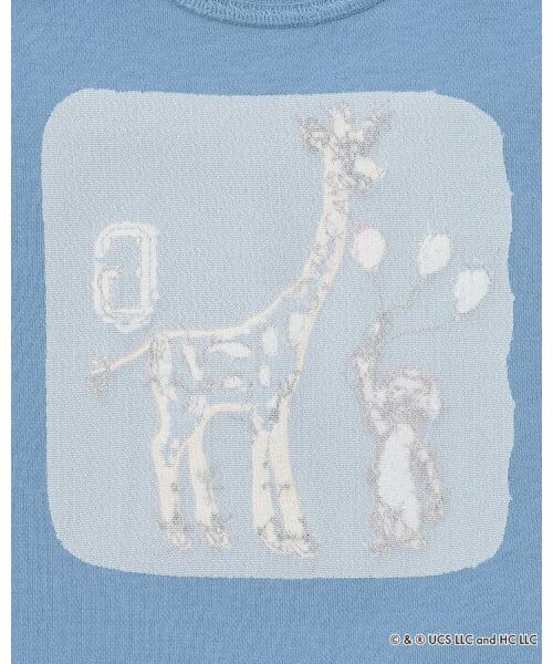 petit main / プティマイン Tシャツ | 【おさるのジョージ】接結アップリケ長袖Tシャツ | 詳細18