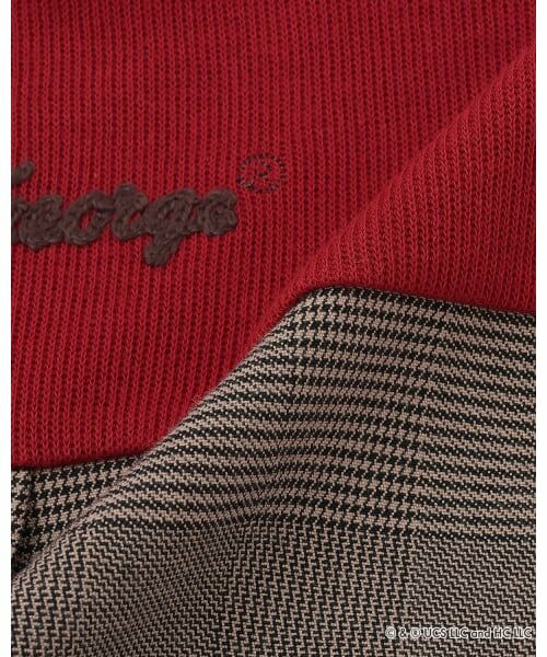 petit main / プティマイン Tシャツ | 【おさるのジョージ】接結アップリケ長袖Tシャツ | 詳細23